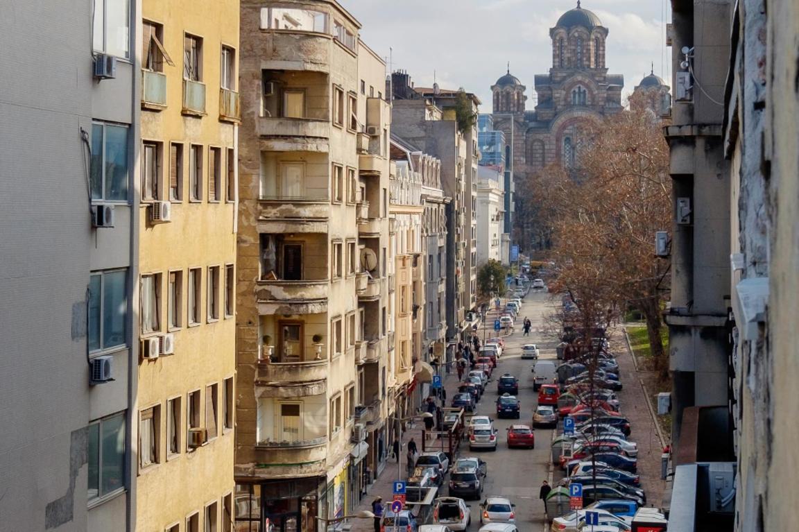 Apartment Wake Up For 4 Belgrad Exteriör bild